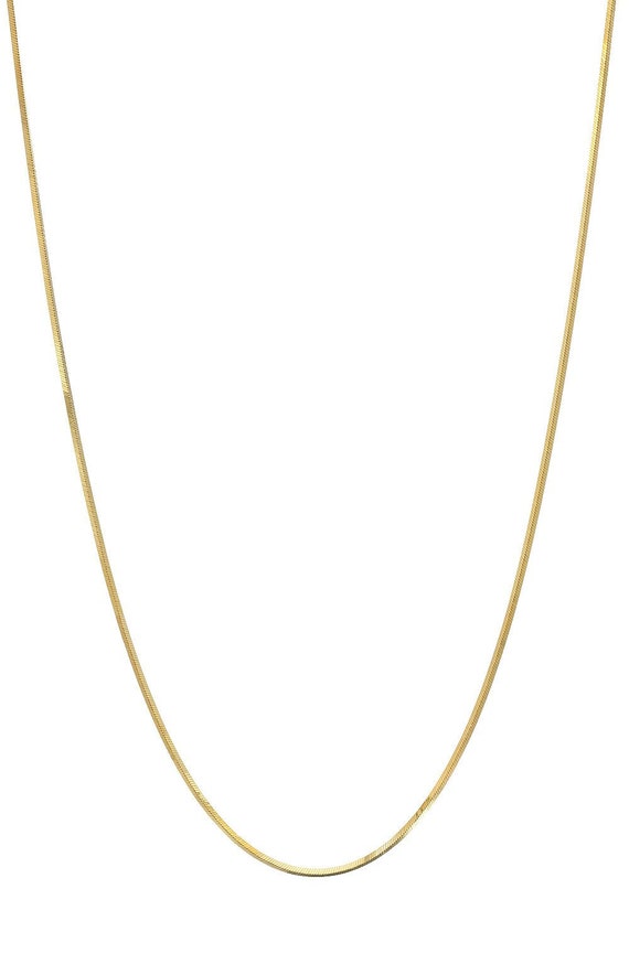 Amazon.com: JINEAR Herringbone Chain Gold Necklace for Women, 14K Gold  Filled Double Layer Cute Snake Chain Necklace Dainty Handmade Layered Gold  Necklaces for Women Girl Gifts: Clothing, Shoes & Jewelry