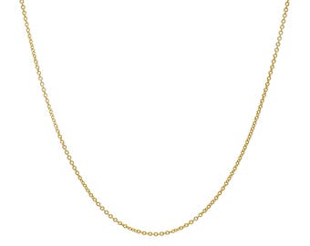 14k gold chain link necklace