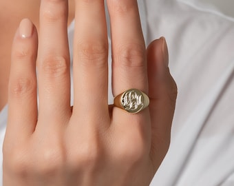 Engraved Signet Ring