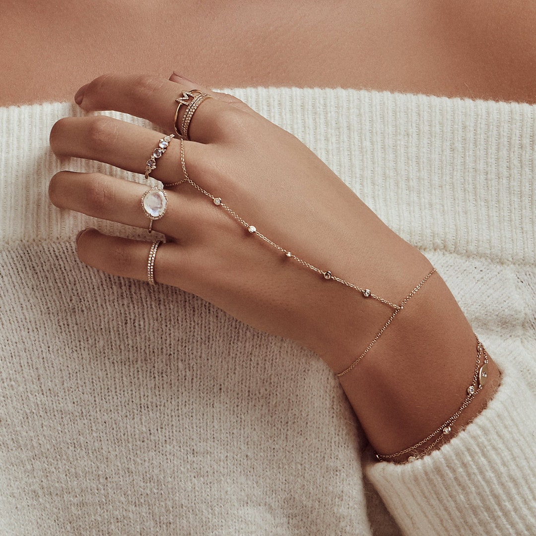 Diamond Cuban Link Bracelet - Zoe Lev Jewelry
