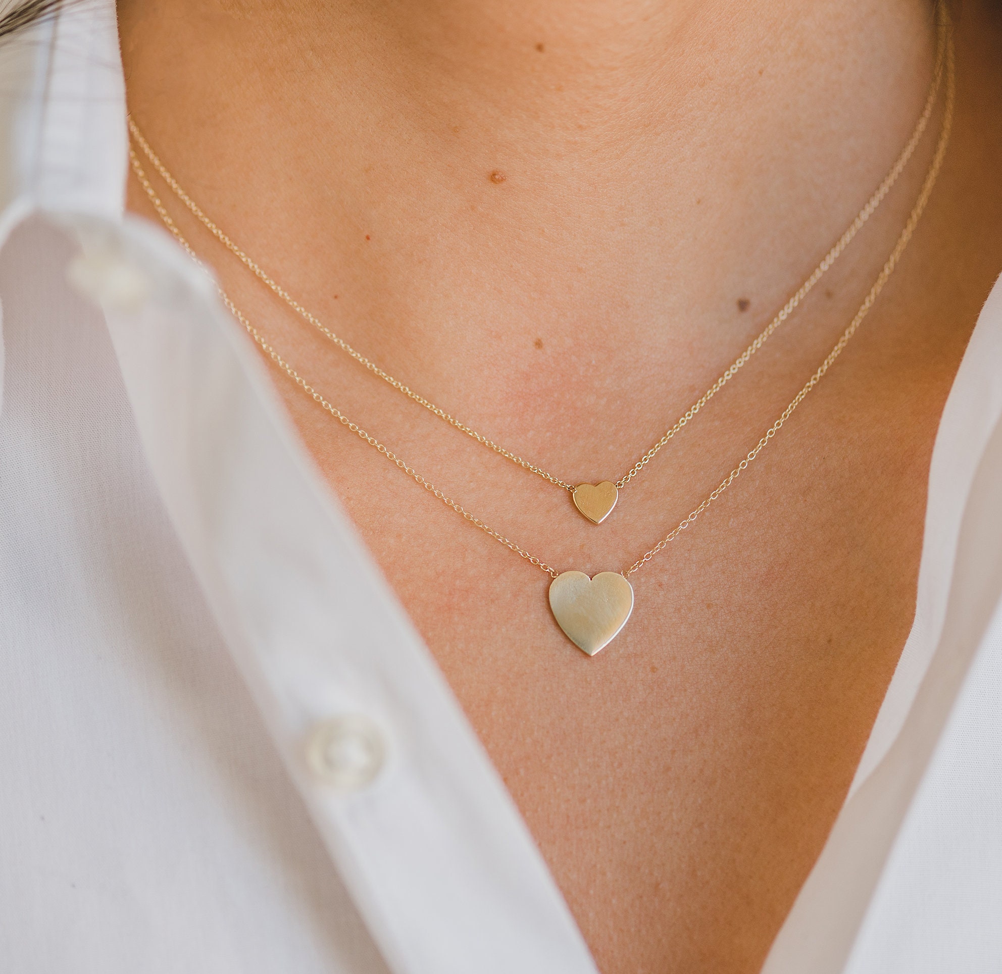 Brogan Heart Necklace GOLD