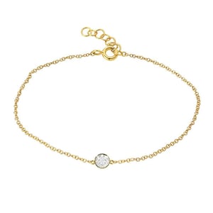 Solitär Diamant Armband
