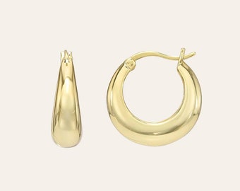 Vermeil Dome Huggies