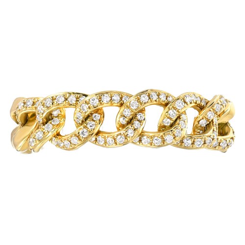 Pave Diamond X Ring Etsy