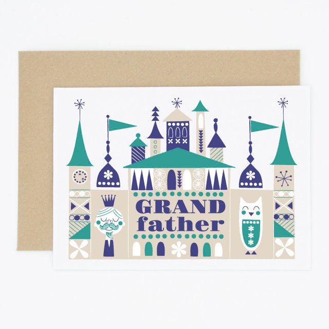 grandfather fathers day cards etsy