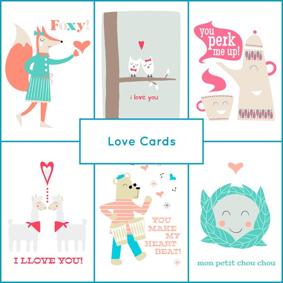 Love Cards Etsy