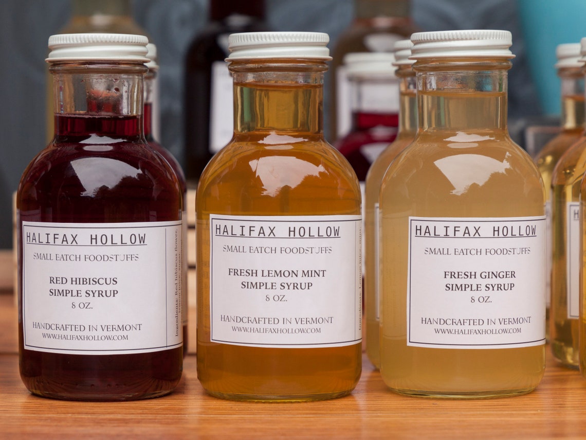 Simple Syrups 3 Flavor Sampler Set CHOOSE YOUR FLAVORS Etsy