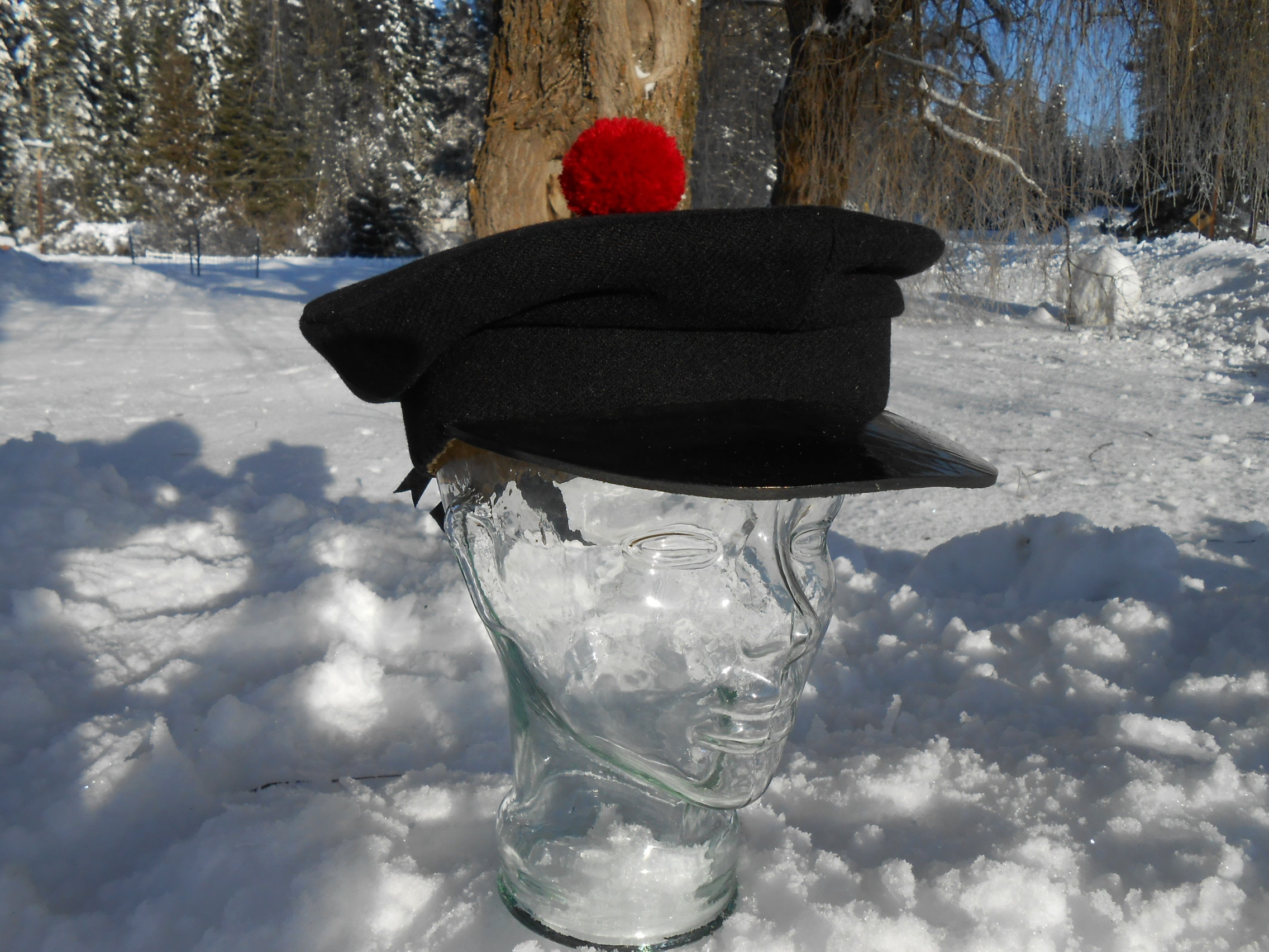 19th Century Scots Bonnet, Wheel Cap, Clerk's Cap - Etsy