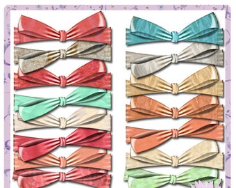 Bows, Digital Ribbon, Knotted Ribbon, Grosgrain, Days of Our Lives, build-a-kit, project 365, pocket scrapbooking, project 52, mega kit