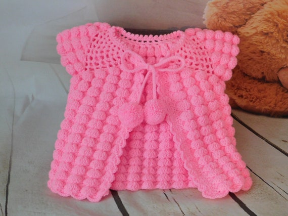 Baby Girl Crochet Sleeveless Vest