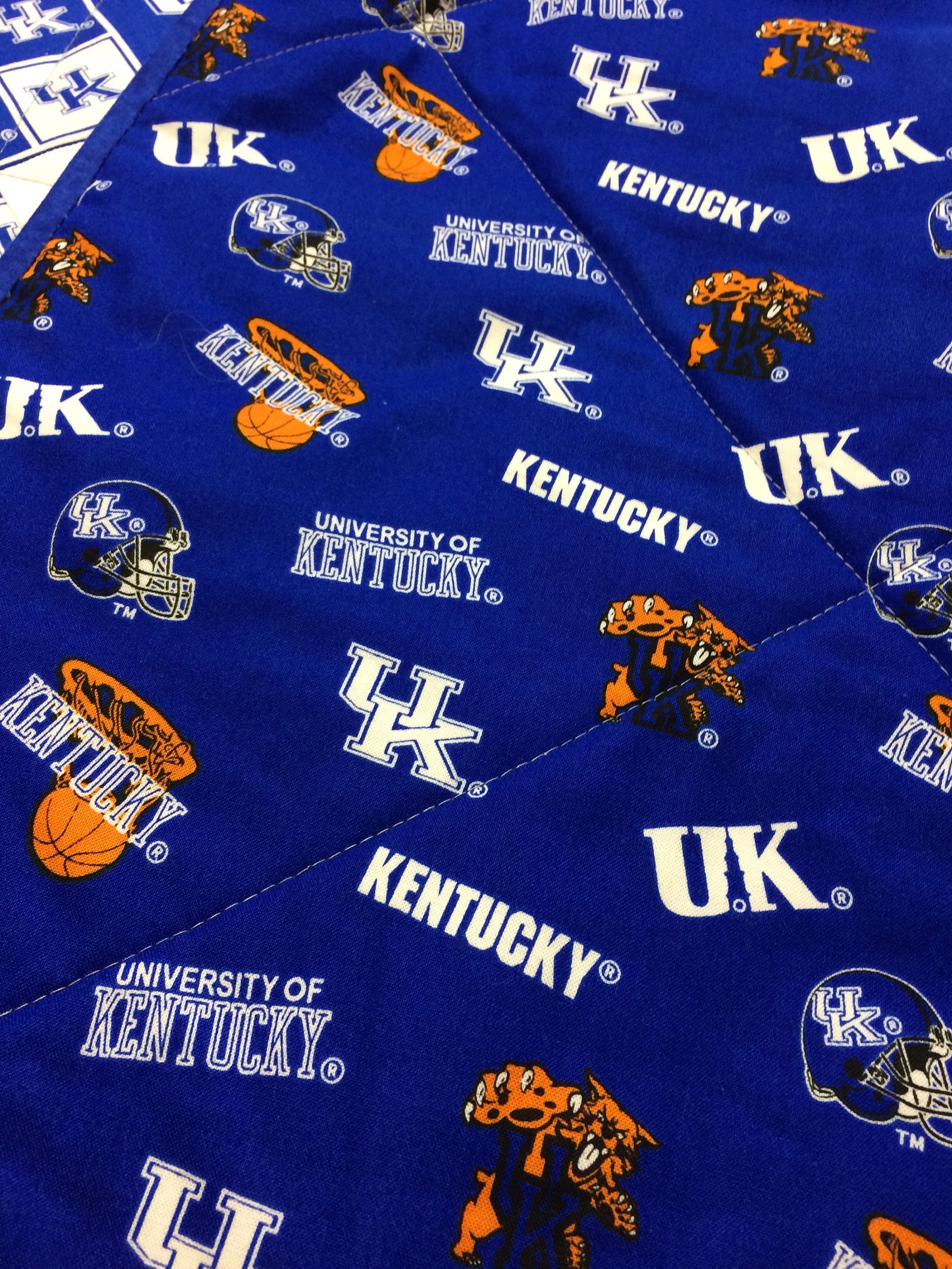 University of Kentucky Quilt Kentucky fan gift kentucky Etsy