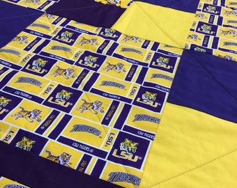 LSU Tigers Handmade Quilt