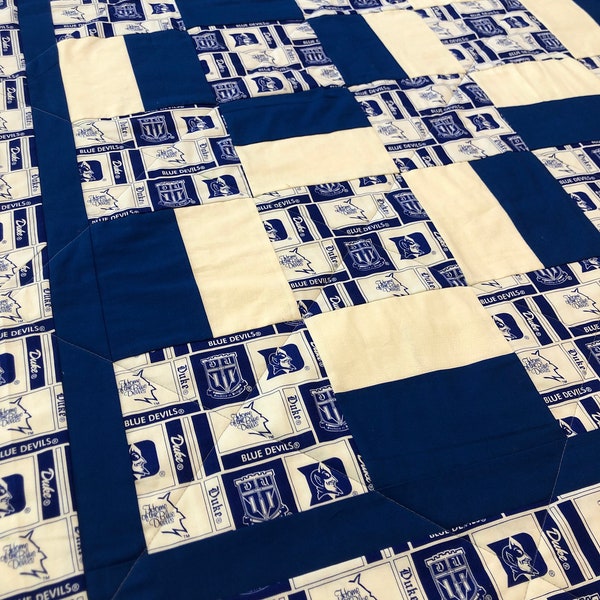 Duke University Handmade Quilt