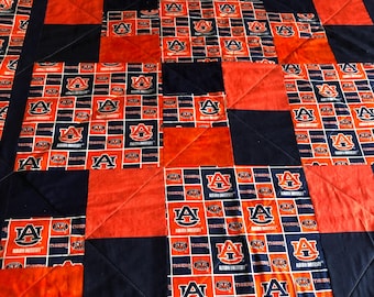 Auburn University quilt - Auburn handmade fan gift