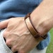 see more listings in the Leather Bracelets section