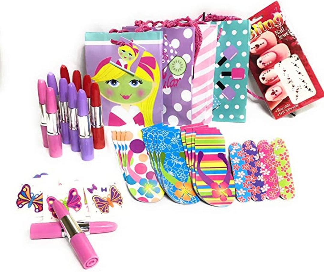Spa Party Supplies 84 Piece Spa Party Pack for 12 Girls or Adults Girls