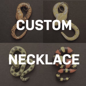 Snake Necklace - Custom