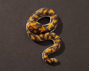 Lychee Boba Tea STICKER \u2022 Reptile Bubble Tea \u2022 Anery Kenyan Sand Boa \u2022 Snek Sticker \u2022 Kitchen Decor \u2022 Gift for snake lover him or her