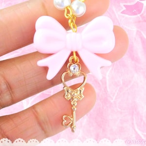 Pretty Guardian Sailor Mini Moon Time Key Necklace