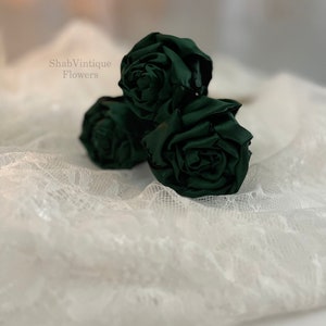 Emerald flower 12 inch stems, Wedding Flower centerpiece, reception table decorations, Wedding Arch Flowers image 4