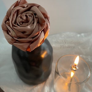 Rose Gold flower 12 inch stems, Wedding Flower centerpiece, reception table decorations, Wedding Arch Flowers image 6