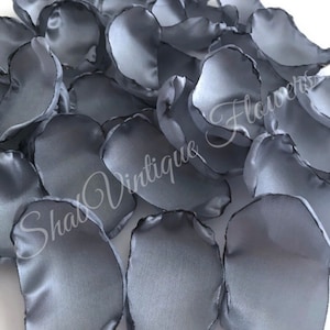 Dusty Blue flower petals, flower girl petals, Wedding Aisle Decor, Birthday Table Decor