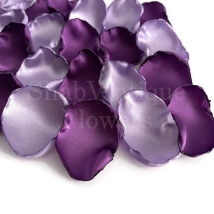 Wedding Decorations, Plum Purple and lavender petals, flower girl petals, Birthday Party