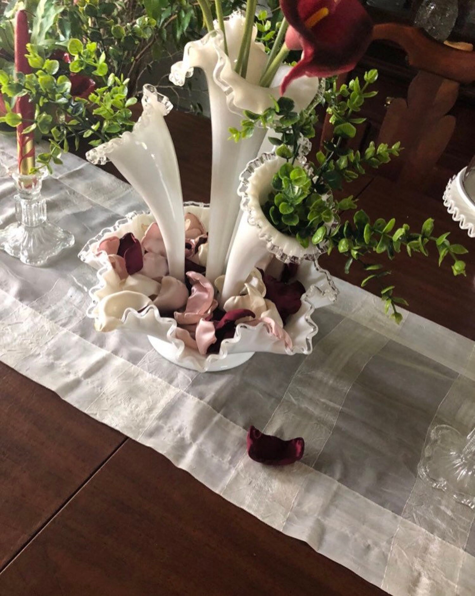 Gold flower petals rose petals table decor flower girl Etsy