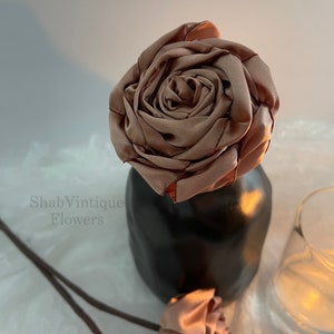 Rose Gold flower 12 inch stems, Wedding Flower centerpiece, reception table decorations, Wedding Arch Flowers image 8