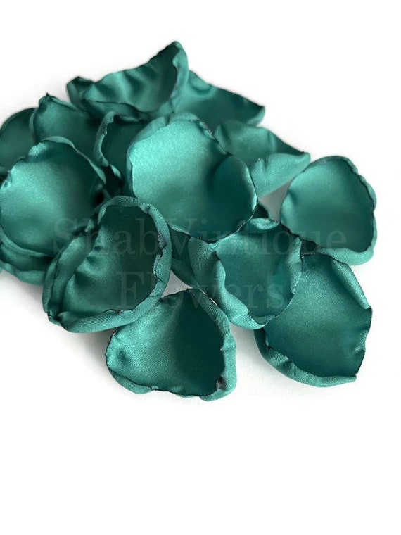 Emerald Green Flower Petals Birthday Party Flower Girl - Etsy