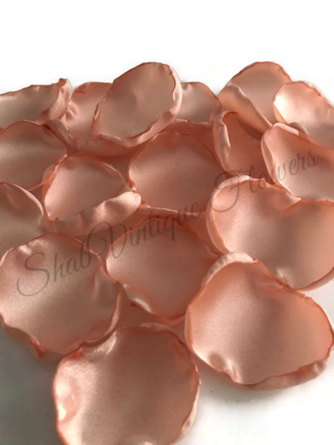 Light Peach Flower Petals Rose Petals Table Decor Flower Etsy