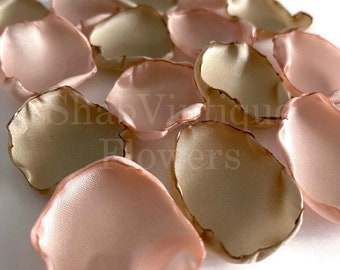 Blush and Champagne mix of flower petals, Wedding Cake Table Decor, Flower Girl Petals, Birthday Party