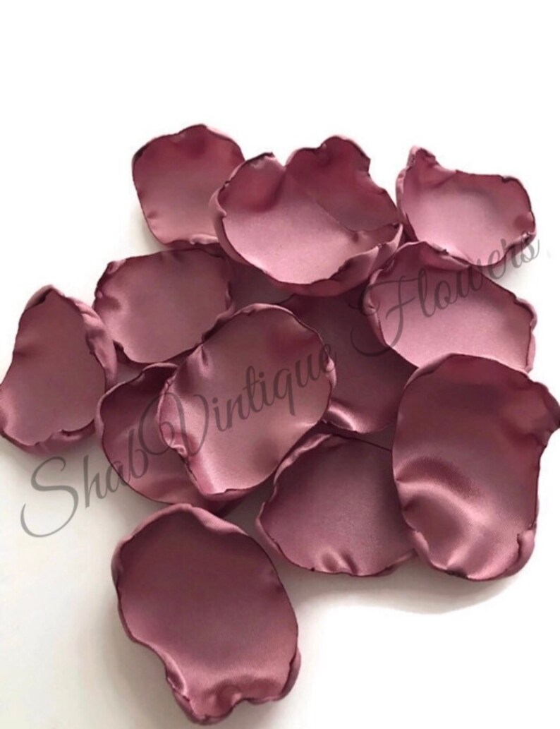 Light Mauve flower petals mauve rose petals table decor Etsy