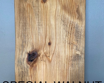 Made-To-Order CUSTOM Solid Wood 24” Long Finished Board (MORE Sizes Available)  24" Long x 7.25”-9”-11” Depths Stained Farmhouse Shelf Plank