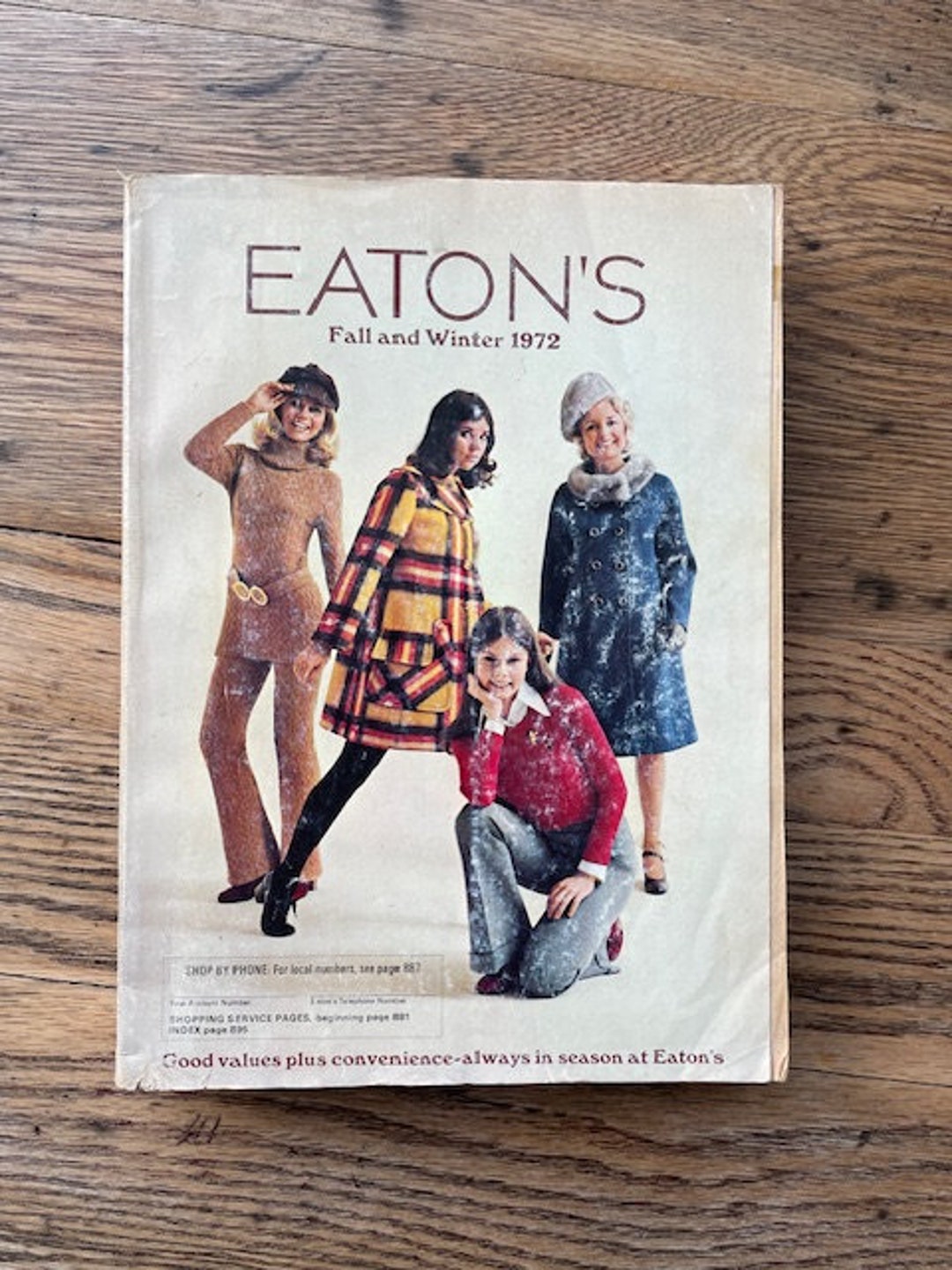 1972 Eaton's Catalog / Fall and Winter / Rare Edition Etsy