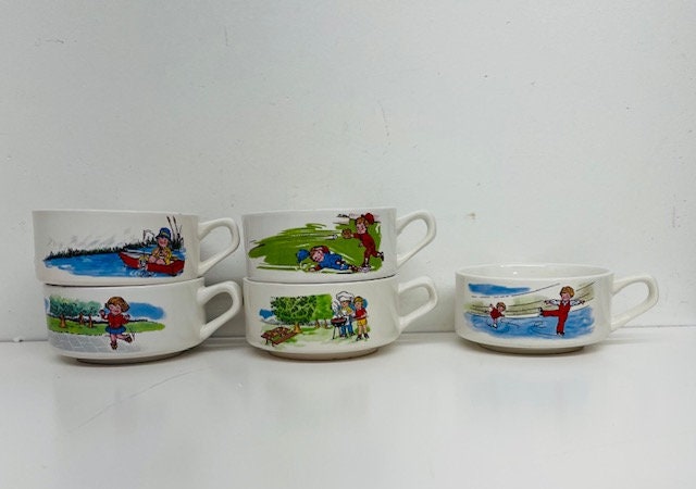 Campbell Soup Bowls - Etsy Canada