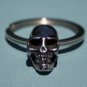 SKULL Key Chain | Skull | Stainless Steel Key Chain | Gift for Him | Biker | Gothic | Motorcycle Gear