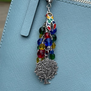 AUTISM Awareness Key Chain | Purse Charm | Autism | Neurodiversity |