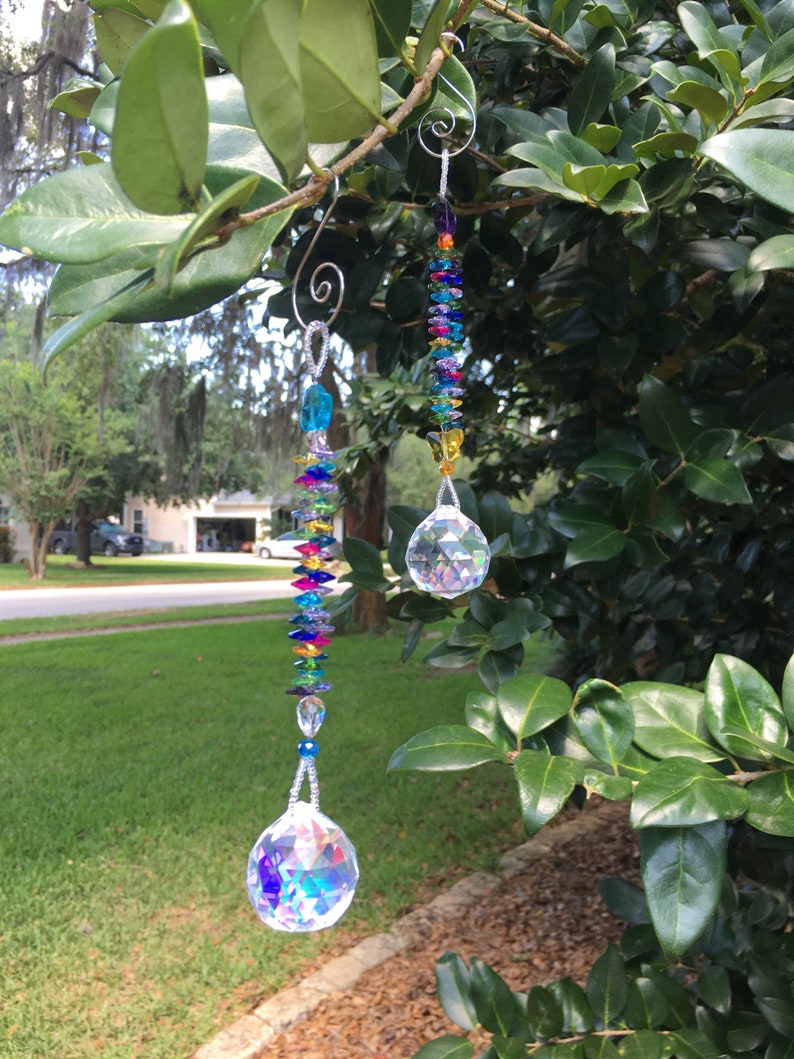 Crystal Suncatcher Window Suncatcher Suncatcher for Window Etsy