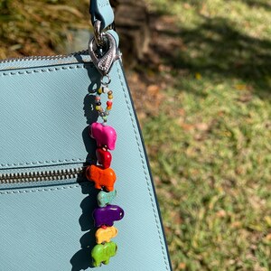 ELEPHANT Purse Charm | Elephant Backpack Charm | Elephant Charm | Talisman Purse Clip | Elephant Key Chain | Good Luck | Friendship