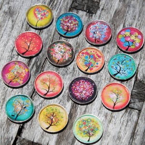 Tree of Life Magnets Teacher Gift Housewarming Gift Party Favor Stocking Stuffer Office Gift image 8