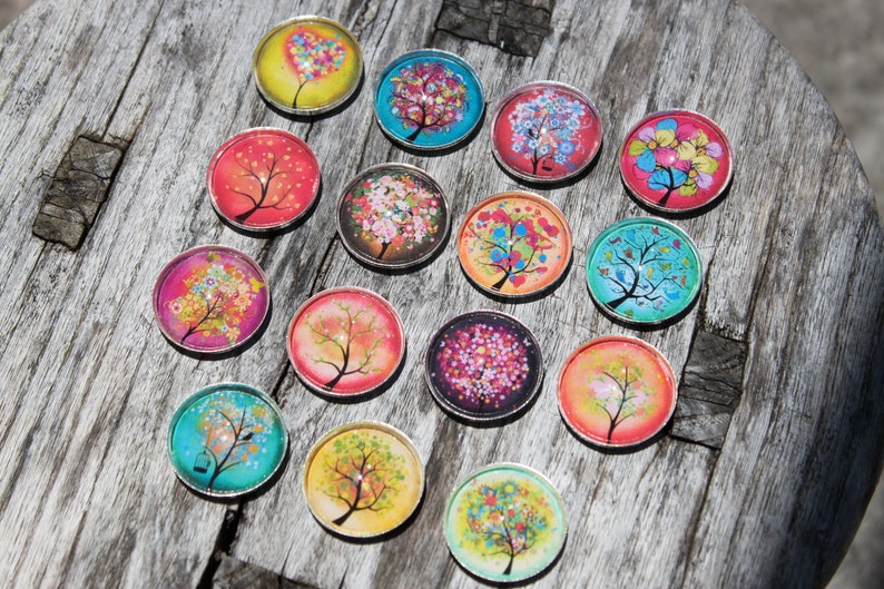 Tree of Life Magnets Teacher Gift Housewarming Gift Party Favor Stocking Stuffer Office Gift image 8