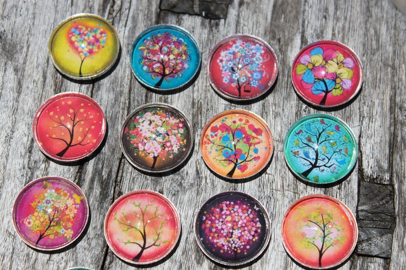 Tree of Life Magnets Teacher Gift Housewarming Gift Party Favor Stocking Stuffer Office Gift image 4