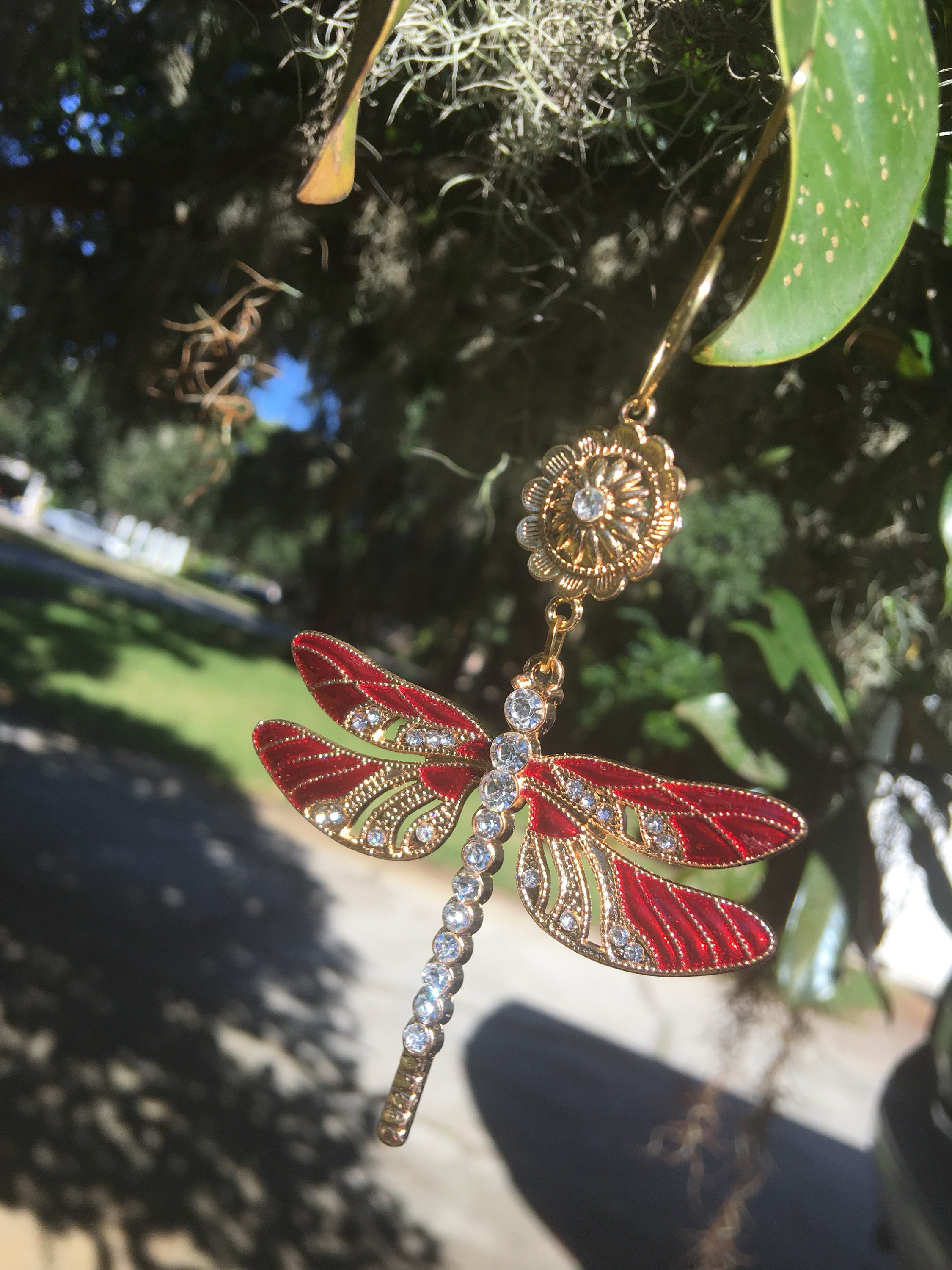 Dragonfly Christmas Ornaments 