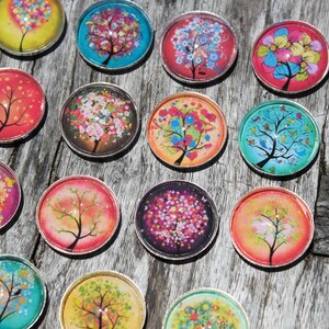 Tree of Life Magnets Teacher Gift Housewarming Gift Party Favor Stocking Stuffer Office Gift image 3