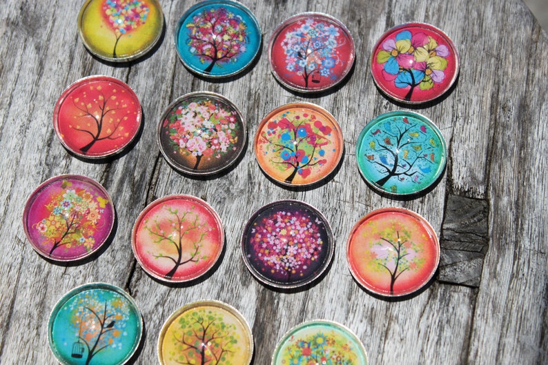 Tree of Life Magnets Teacher Gift Housewarming Gift Party Favor Stocking Stuffer Office Gift image 3