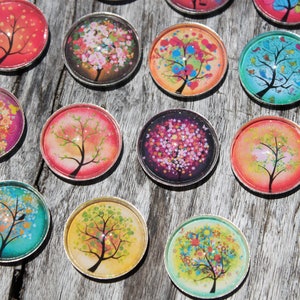 Tree of Life Magnets Teacher Gift Housewarming Gift Party Favor Stocking Stuffer Office Gift image 5