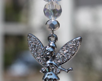 Tinkerbell Fairy Fan Pull or Light Pull | Childrens Room Decor | Flying Fairy | Fairy Dust Fan Pull