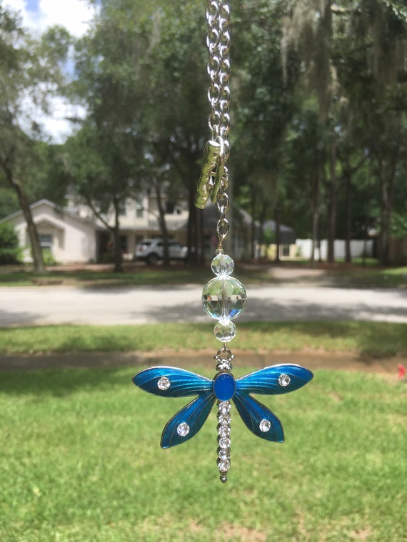 Dragonfly car charm deals