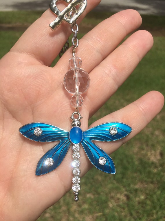 Dragonfly car charm best sale